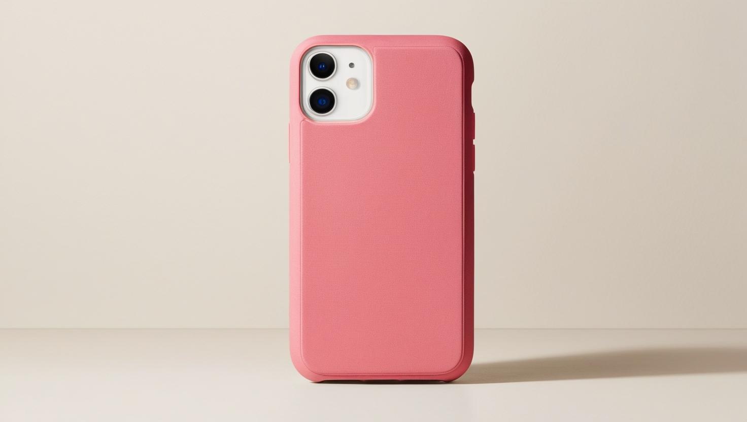 funda de movil rosa